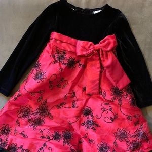 Fancy girls Christmas dress, size 4T